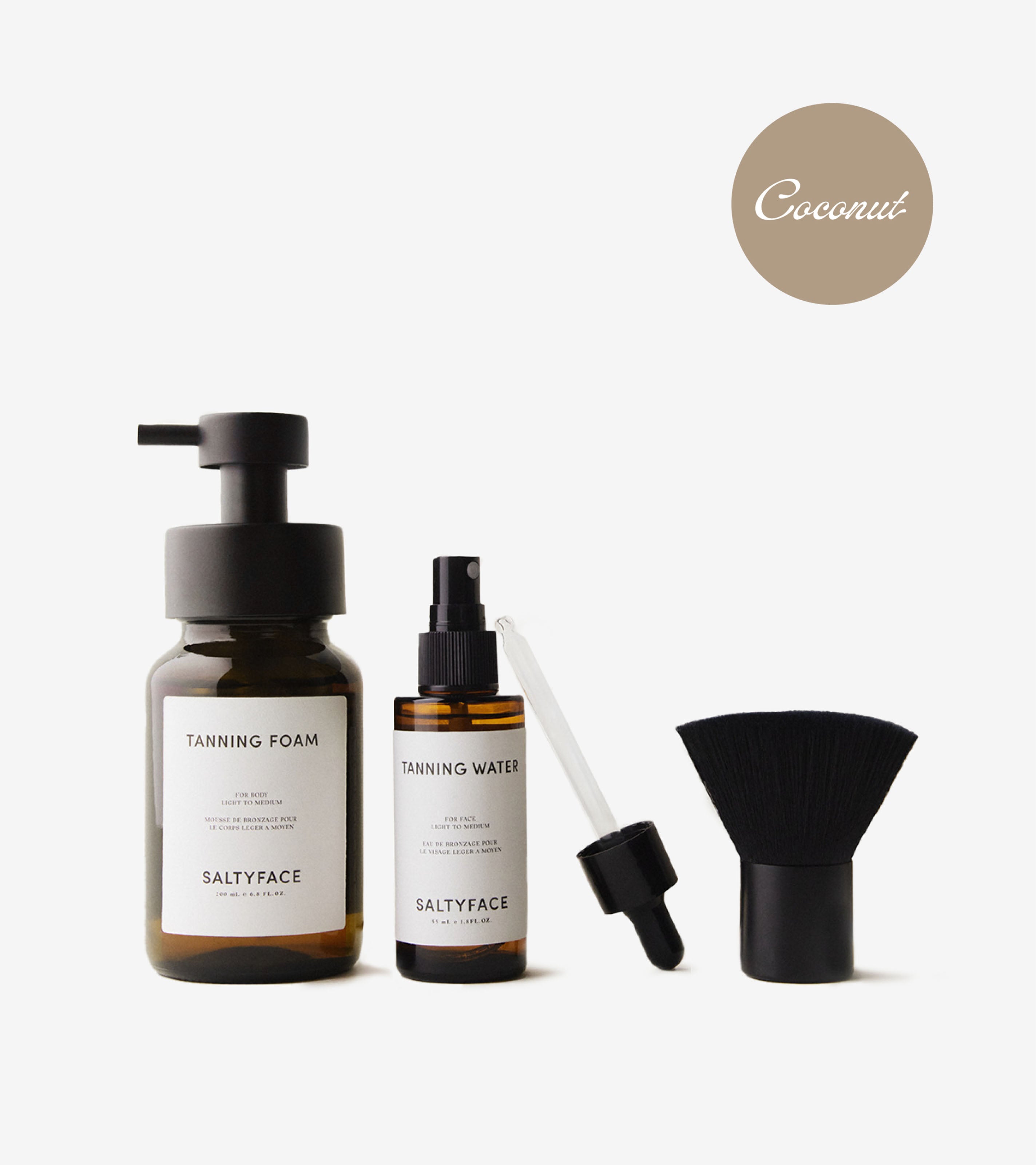Coconut Essential Tanning Set Saltyface